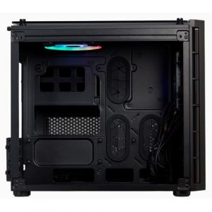 CORSAIR Crystal Series 280X RGB Micro-ATX Computer Case, Tempered Glass, Black - Image 3